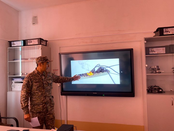 Өрт қауіпсіздігі ережелерімен таныстыру